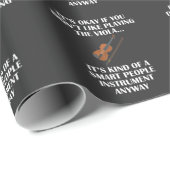 ビオ頭が切れるラ選手の失礼なユーモアおもしろいミュージシャン ラッピングペーパー (ロールコーナー)