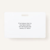 ビカスタムジターIDバッジ バッジ (裏面)