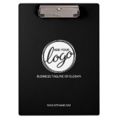 ビカスタムジネスロゴとカスタム文字 クリップボード (正面)