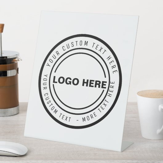 ビカスタムジネスロ広告ゴ 台座サイン (インサイチュ)