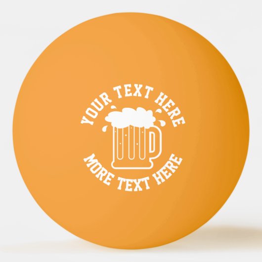 ビカスタムールポン卓球 卓球ボール (正面)