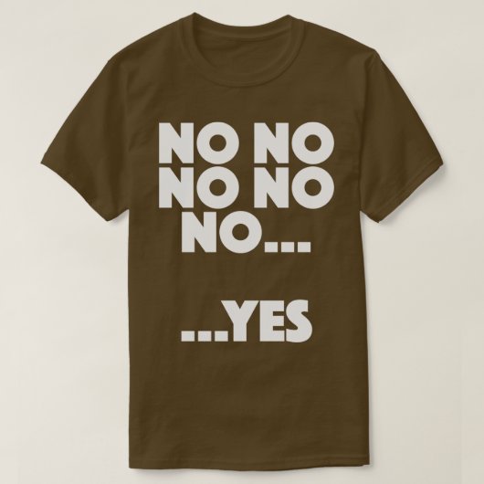 ビカーオブディブリーNo NoYes1 Tシャツ (デザイン正面)