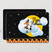 ビガーズナイトキッズハロウィーン招待状 招待状 (正面/裏面)