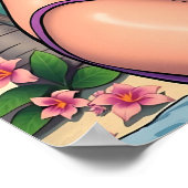 ビキかわいらしニレトロ違反 ポスター (角)