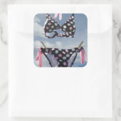 ビキぶら下がったニの物干し スクエアシール (バッグ)