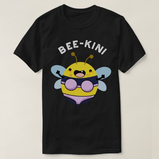 ビキニおもしろいビーパン1 Tシャツ (デザイン正面)