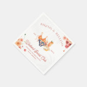 ビキニとベルリーニの独身最後のパーティー社交クラブ スタンダードカクテルナプキン (角)