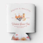 ビキニとベルリーニの独身最後のパーティー社交クラブ 缶クーラー (裏面)