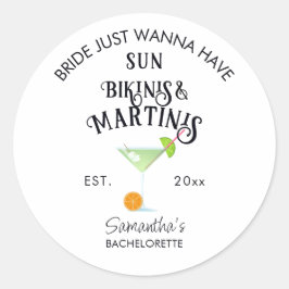 ビキニとマティーニのトロピカルプールハンデン バチェロレッテ ラウンドシール