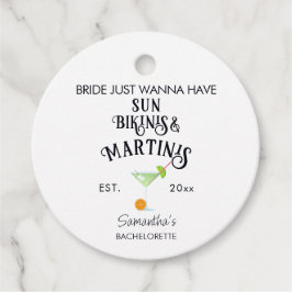 ビキニとマティーニのトロピカルプール ハン バチェロレッテ フェイバータグ