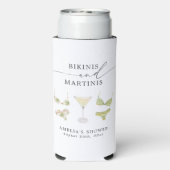 ビキニとマティーニのブライズシャワーパーティー スリム缶クーラー (Seltzer裏面)