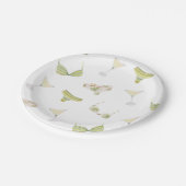 ビキニとマティーニのブライズシャワーパーティー ペーパープレート (アングル)