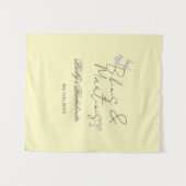 ビキニとマティーニの独身最後の夜 黄色 レトロ タペストリー (正面(横))