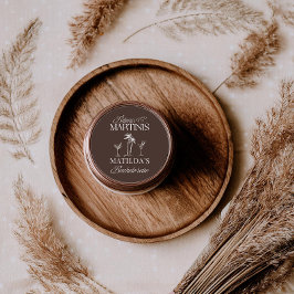 ビキニとマティーニ エレガントなヴィンテージのバチェロレッテ ラウンドシール