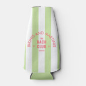 ビキニとマティーニ ザ・バッハ・クラブ グリーンストライプ ボトルクーラー (正面)