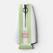 ビキニとマティーニ ザ・バッハ・クラブ グリーンストライプ ボトルクーラー (裏面)