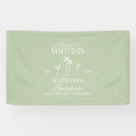 ビキニとマルティニのエレガントヴィンテージバチェロレッテ 横断幕