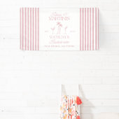 ビキニとマルティニのエレガントヴィンテージバチェロレッテ 横断幕 (インサイチュ)