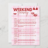 ビキニとマルティニのバチェロレッテ日程 招待状 (裏面)