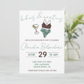 ビキニとマルティニをテーマにしたバチェロレッテ 招待状 (スタンド正面)