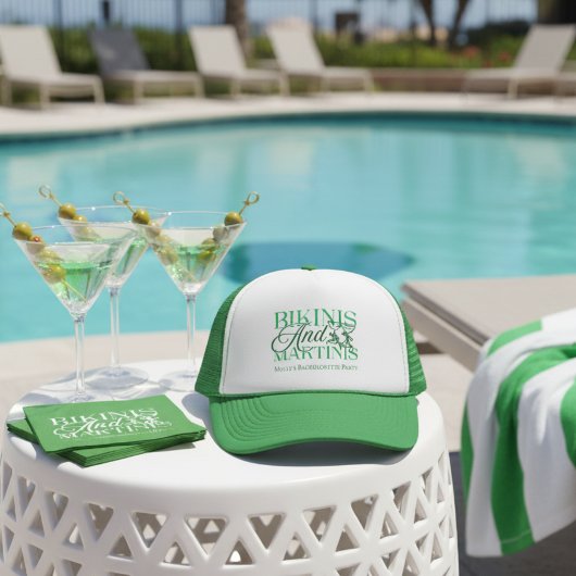 ビキニとマルティニ – カスタムバチェロレッテ キャップ
