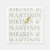 ビキニとマルティーニ スタンダードカクテルナプキン (正面)