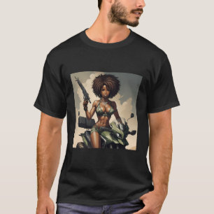 ビキニのアニメガール Tシャツ