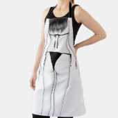 ビキニのハイ鍵ガール エプロン (インサイチュ)