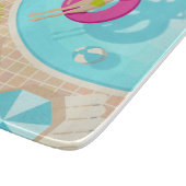 ビキニのプール女子ビーチ カッティングボード (角)