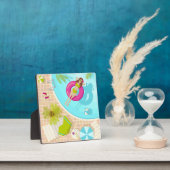 ビキニのプール女子ビーチ フォトプラーク (インサイチュ)