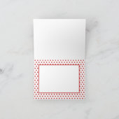 ビキニの夏の空白の豚のカード ノートカード (内部)