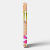 ビキニの女の子と男遊のスイミングプールゲーム Case-Mate iPhoneケース (裏面 / 左)