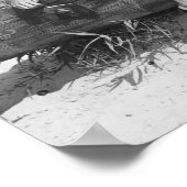 ビキニの女性 ポスター (角)