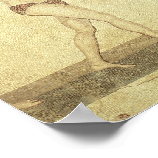 ビキニの女性 ポスター (角)