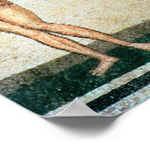 ビキニの女性 ポスター (角)