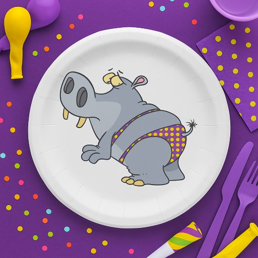 ビキニの海馬 ペーパープレート