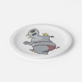 ビキニの海馬 ペーパープレート (アングル)