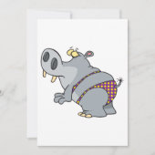 ビキニの海馬 招待状 (正面)