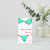 ビキニのBaristaのエスプレッソドライブによる ロイヤリティカード (スタンド正面)