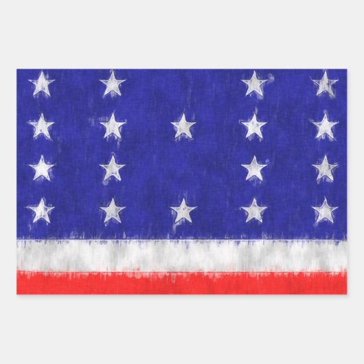 ビキニアトルオイル塗装スケッチ ラッピングペーパーシート (正面)