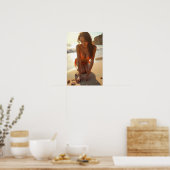 ビキニオンザビーチ ポスター (キッチン)