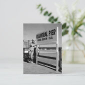 ビキニガールアットカナベラルピアココアビーチフロリダ ポストカード (スタンド正面)