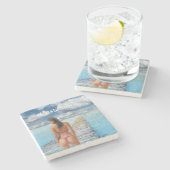 ビキニガールサンダー_コーブ ストーンコースター (横)