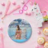 ビキニガールサンダー_コーブ ペーパープレート (パーティー)