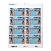 ビキニガールサンダー_コーブ ラベル (フルシート)