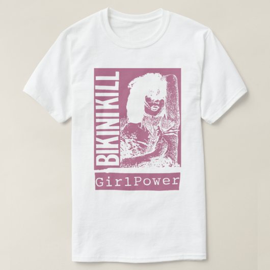 ビキニキル – ガールパワープレミアム Tシャツ (デザイン正面)