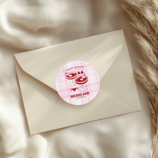 ビキニスアンドマルティーニバチェロレッテ ラウンドシール