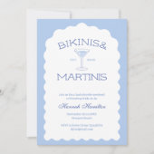 ビキニスアンドマルティーニビーチバチェロレッテ週末 招待状 (正面)