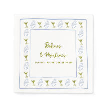 ビキニス&マルティニスブルーオリーブバチェロレッテ