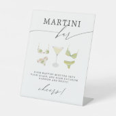 ビキニス&マルティーニブライダルシャワーバチェロレッテ 台座サイン (正面)